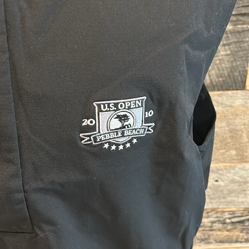 Vintage Carnoustie Pebble Beach US Open 2010 Windbreaker Vest - Picture 2 of 6